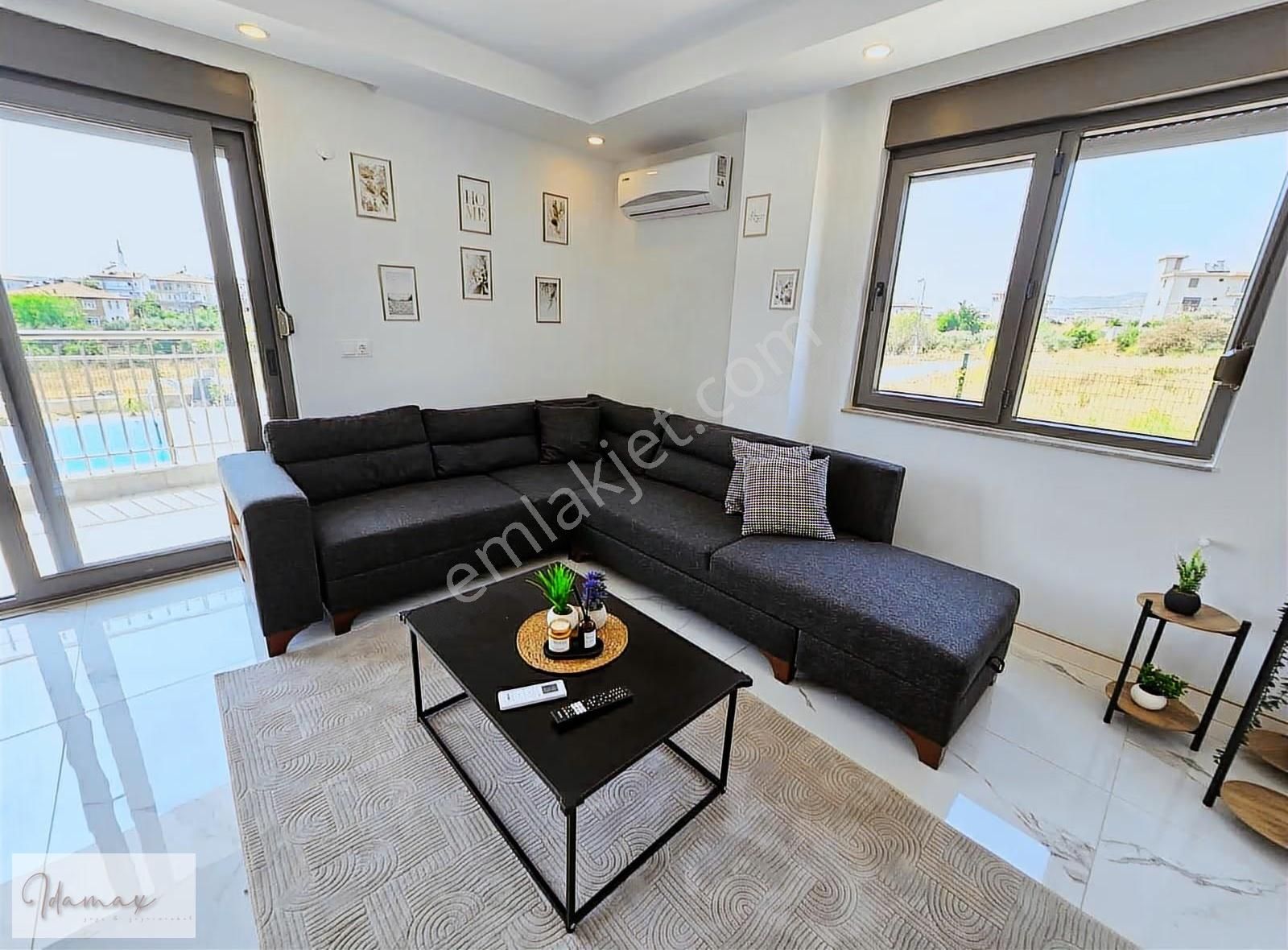 İdamax'tan Evrensekide Kiralık 2+1 Full Eşyalı Havuzlu Daire - Görsel 14