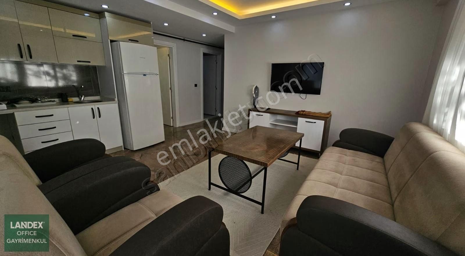 Bereketlerde 1+1 Aile Binasında Temiz Kiralık Eşyalı Apart - Görsel 18