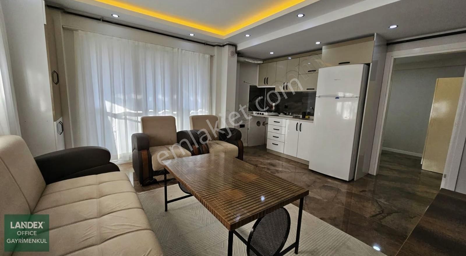 Bereketlerde 1+1 Aile Binasında Temiz Kiralık Eşyalı Apart