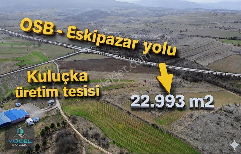 Eskipazar Osb'ye 5 Km Uzaklıkta 22,993 M2 Arsa (yatırımlık) - Görsel 2