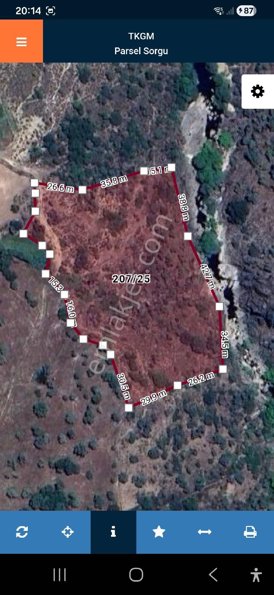 Karpuzlu Meriçler Köyünde 8885 M2 Satılık Zeytinlik - Görsel 2