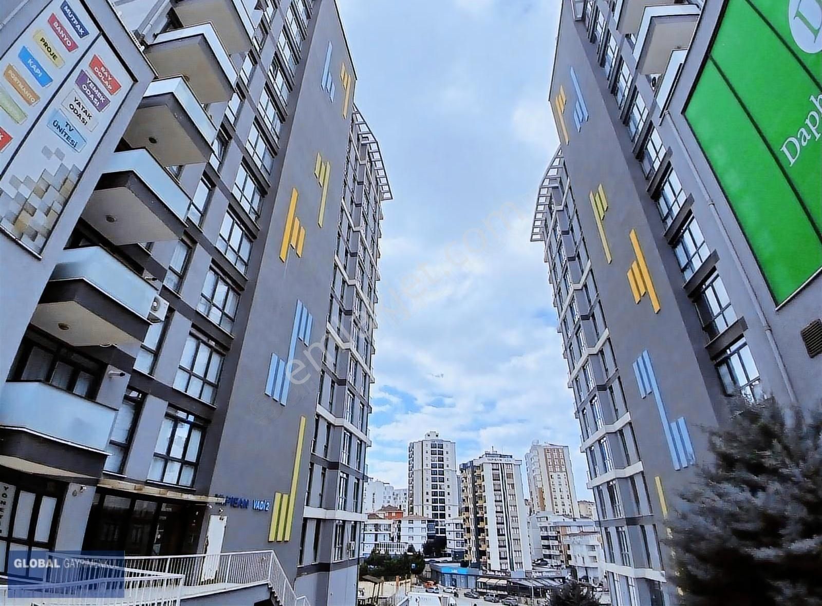 Global'den, Krediye Uygun, Yapısan Vadi'de Ara Kat 2+1 Daire