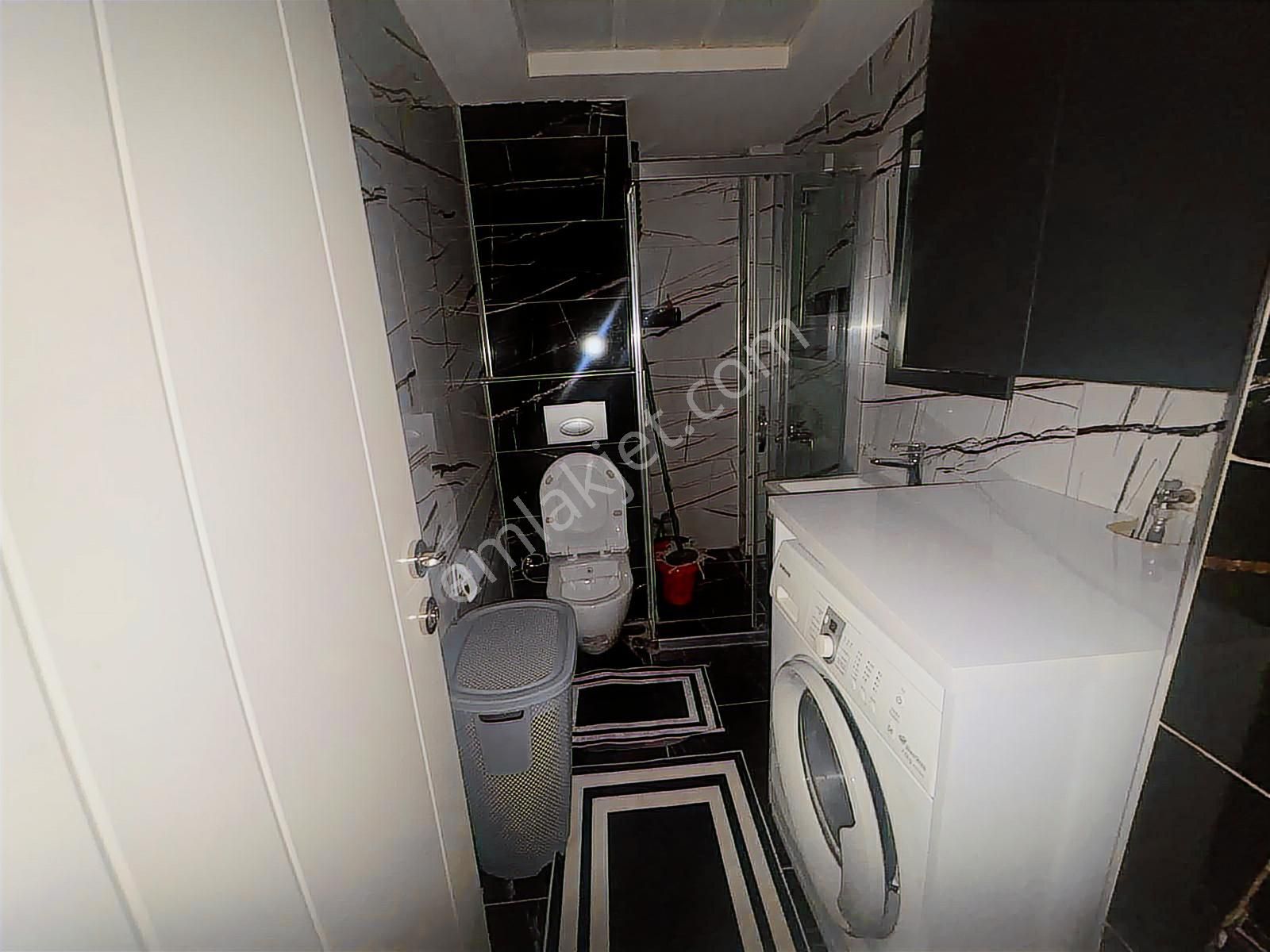 Konsept Sitede Arakat Doğal Gazlı Eşyalı 1+1 Kiralık Daire - Görsel 17