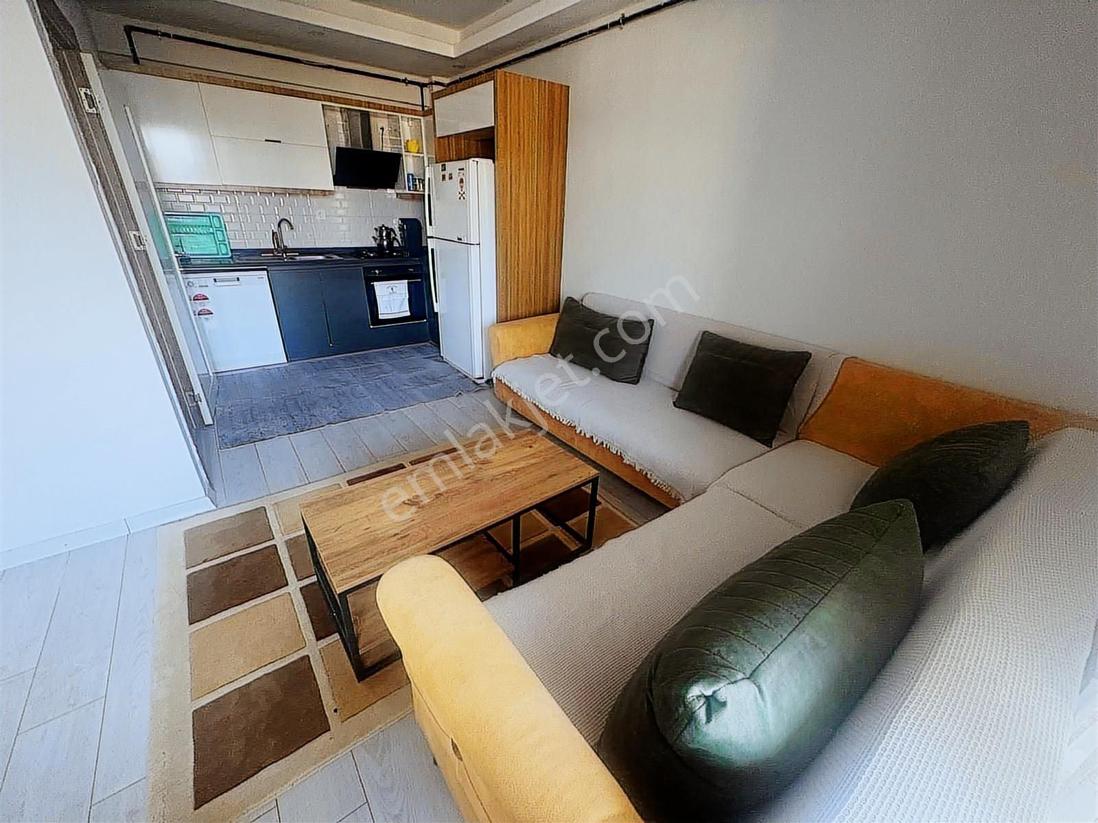 Konsept Sitede Arakat Doğal Gazlı Eşyalı 1+1 Kiralık Daire - Görsel 2