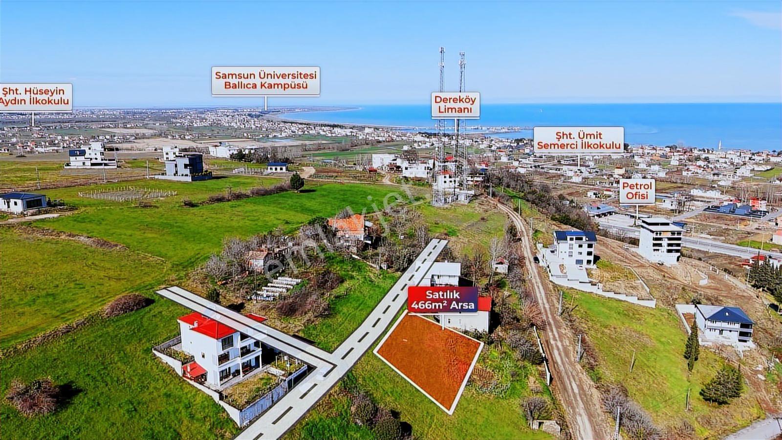 Dereköy Taşkelikte Deniz Manzaralı 466 M² Villa Arsası - Görsel 8