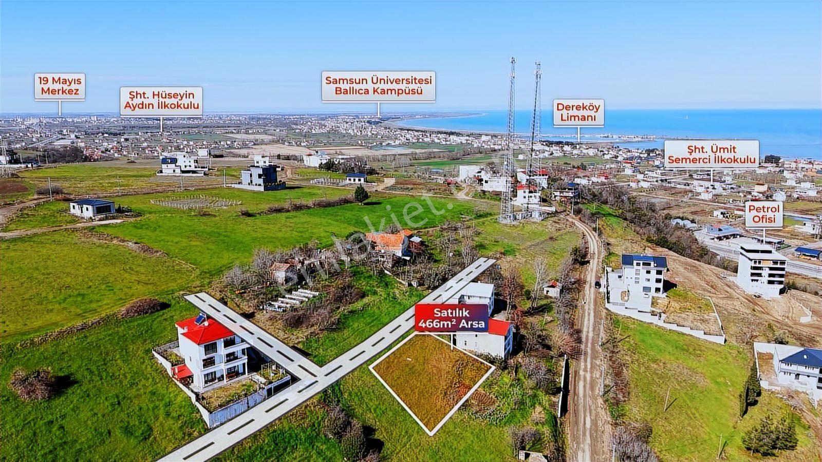Dereköy Taşkelikte Deniz Manzaralı 466 M² Villa Arsası - Görsel 22