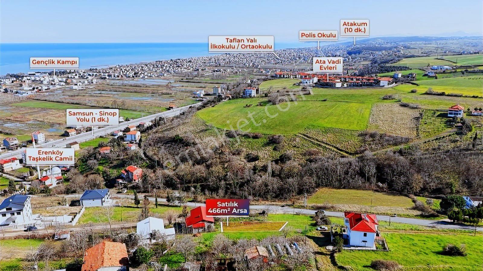 Dereköy Taşkelikte Deniz Manzaralı 466 M² Villa Arsası - Görsel 19