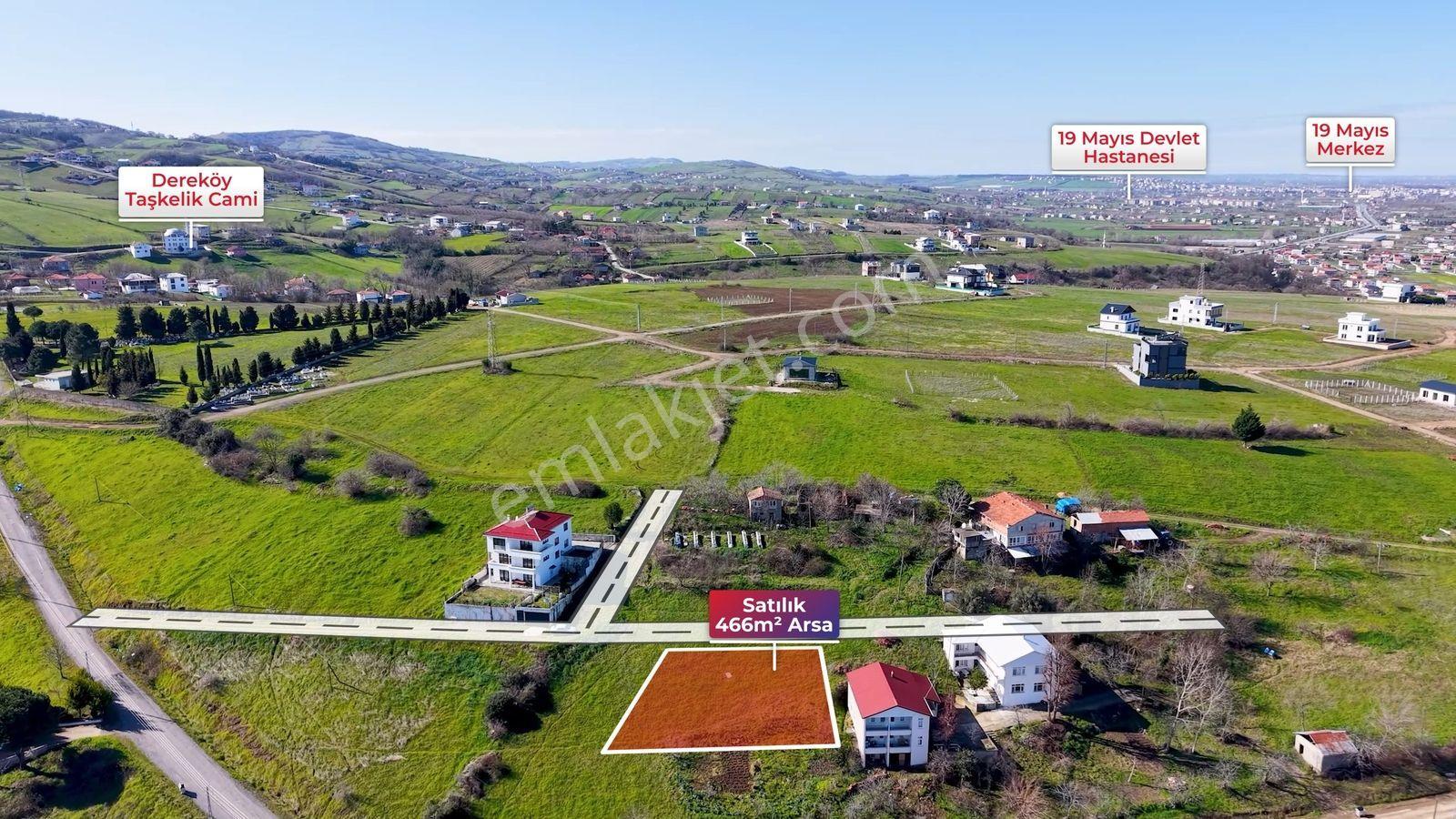 Dereköy Taşkelikte Deniz Manzaralı 466 M² Villa Arsası - Görsel 21