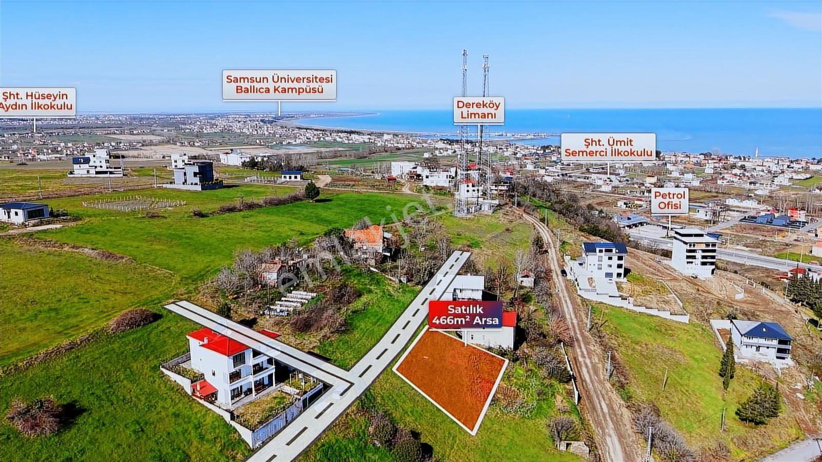 Dereköy Taşkelikte Deniz Manzaralı 466 M² Villa Arsası - Görsel 26