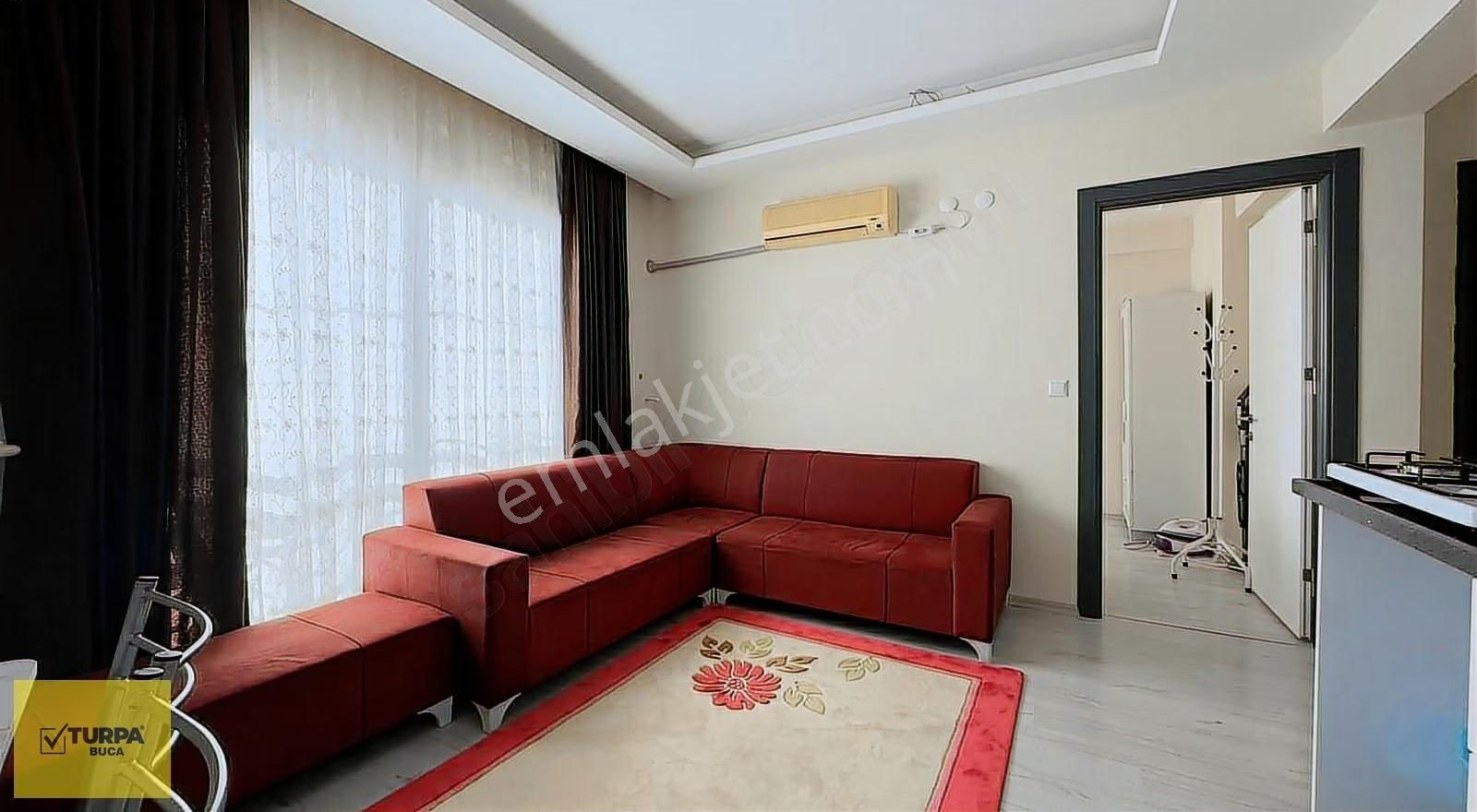 Turpa Buca'dan Kiralık 1+1 Eşyalı Klimalı Adatepe'de - Görsel 17