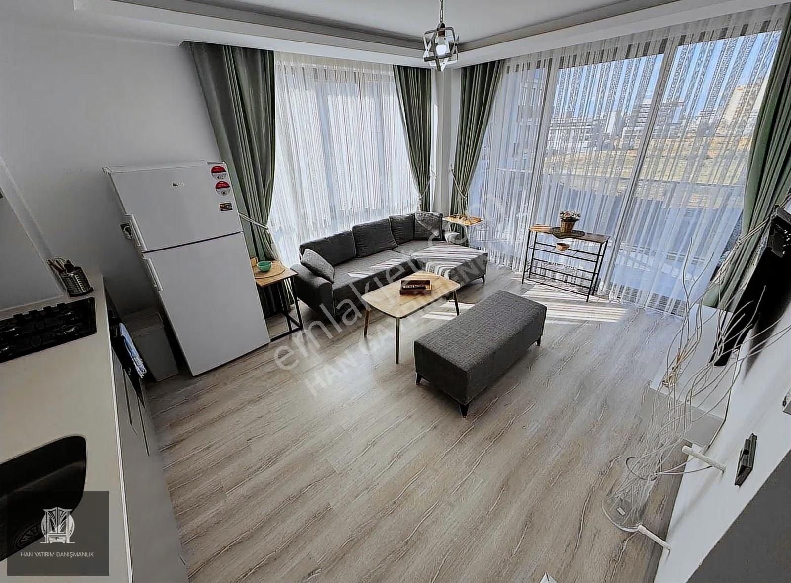 Han'dan Havuz-güvenlikli Site İçi Ara Kat Full Eşyalı 2+1 Daire! - Görsel 7