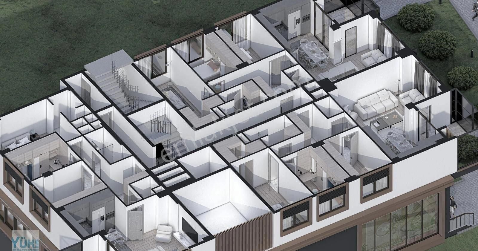 Denizli Şemikler De Havuzlu Lansmana Özel 3+1 Satılık Konsept Daireler - Görsel 15