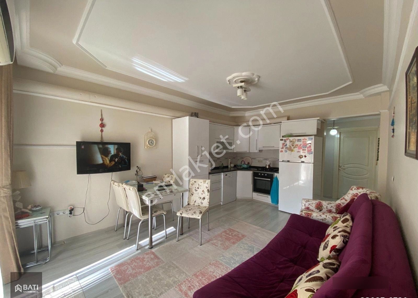 Havuzlu Site İçinde Satılık 1+1 Eşyalı Daire - Görsel 9