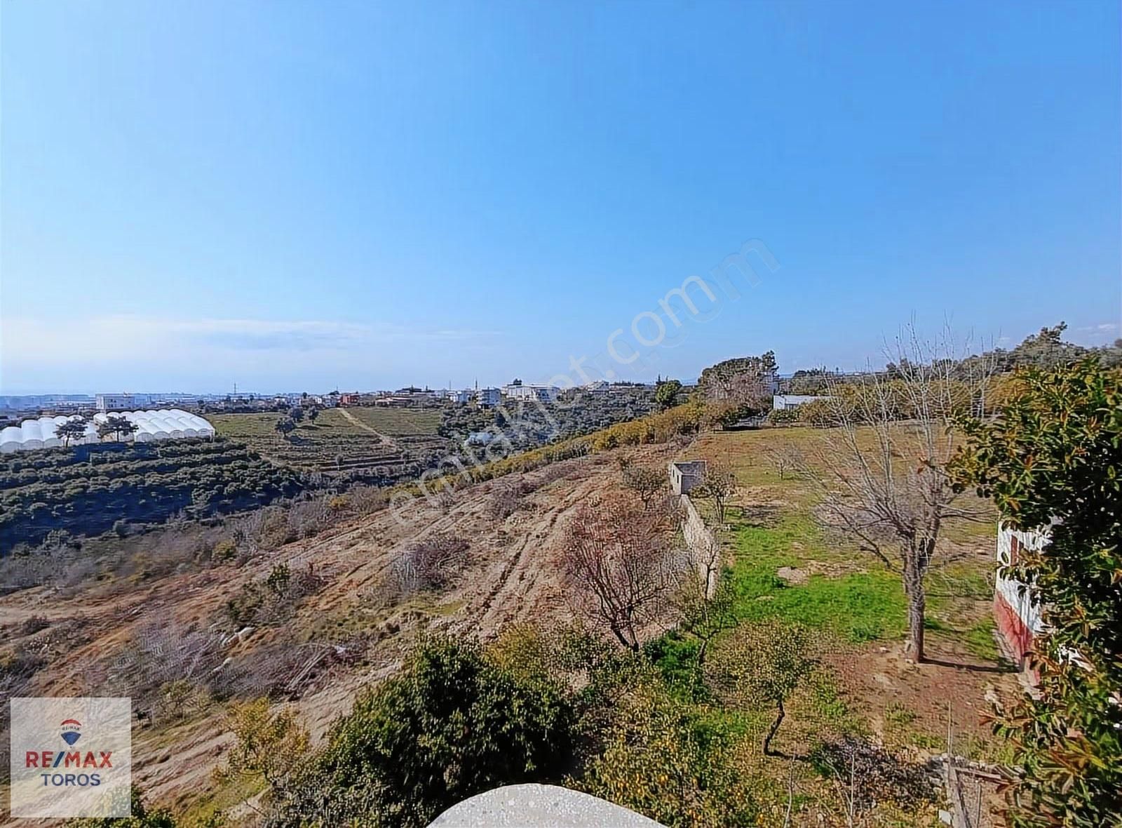 Remax Toros'tan Mezitli'de Şehir Ve Deniz Manzaralı 2 Tarla - Görsel 11