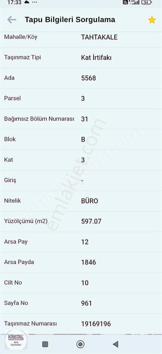 Bursa Tahtakale Akvaryum İş Yeri 3. Kat. 31. Büro Satılık - Görsel 3