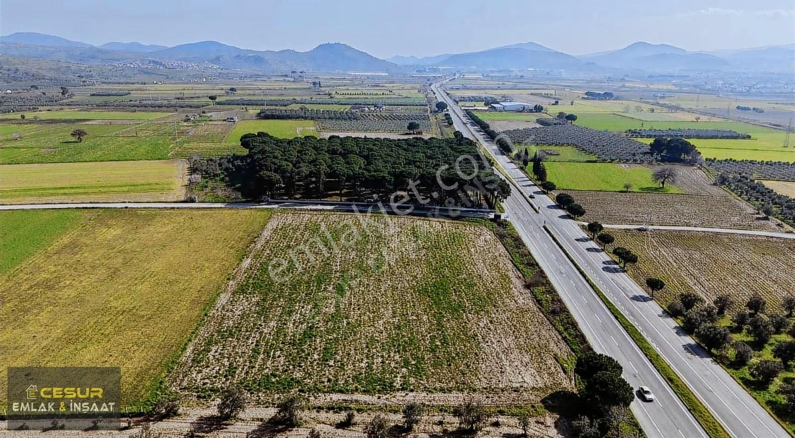 Dikili Kabakum'da Çanakkale Yoluna Cepheli Satılık Tarla - Görsel 6