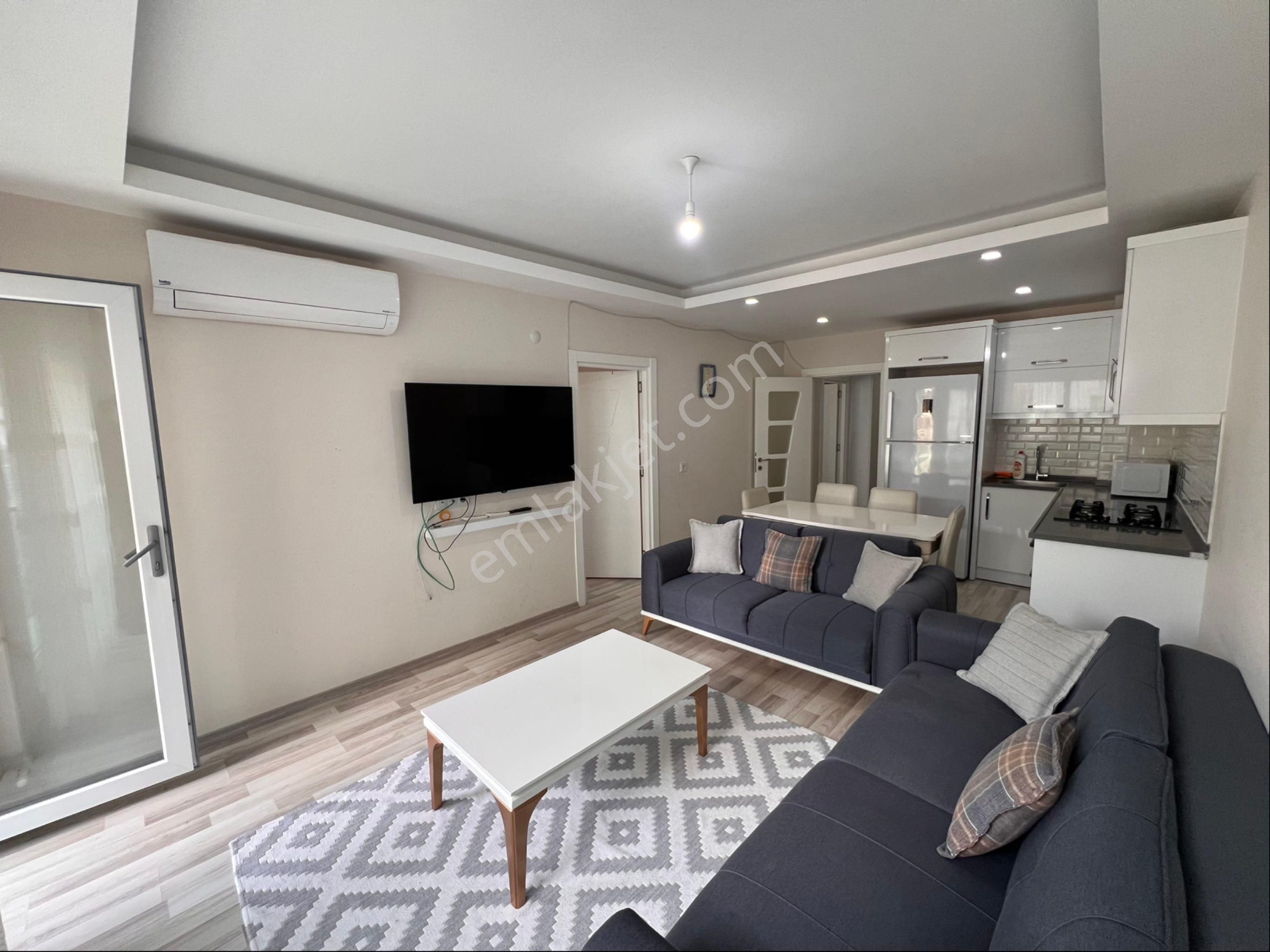 Antalya Konyaaltı Lüks Sıte Içerısınde Temız Yenı Eşyalı Çok Genış Katta 2 + 1 Kıralık Daıre - Görsel 2