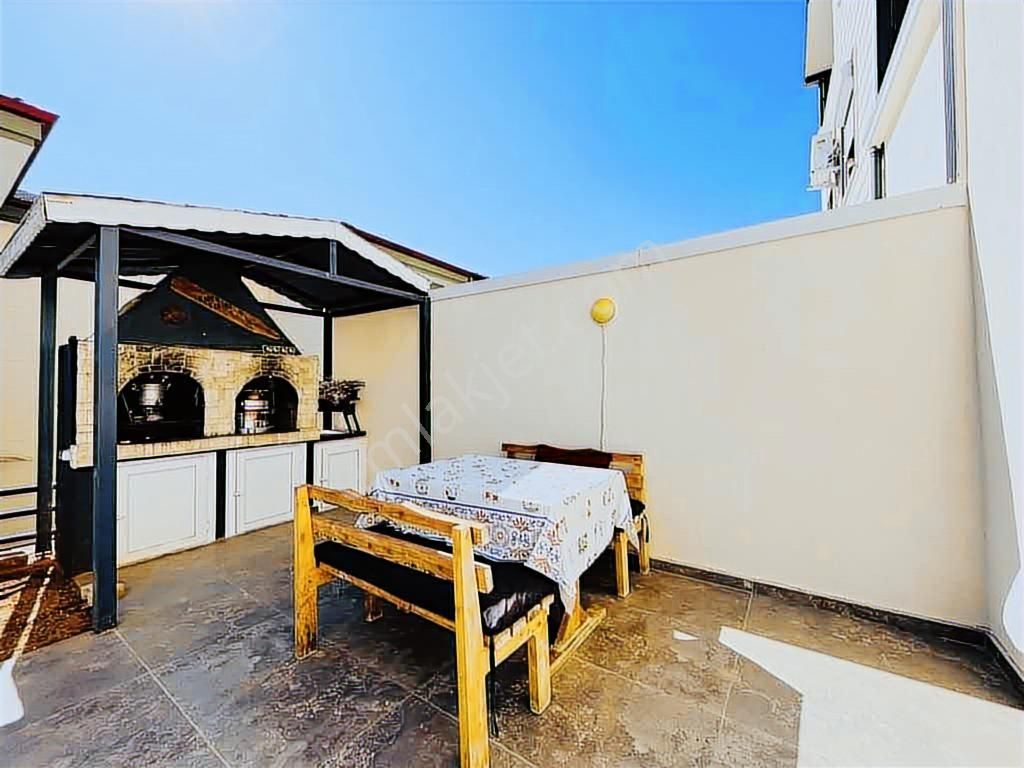 Akbük Merkezde Müstakil Yaşam Alanı 3+1 Yazlık - Görsel 19