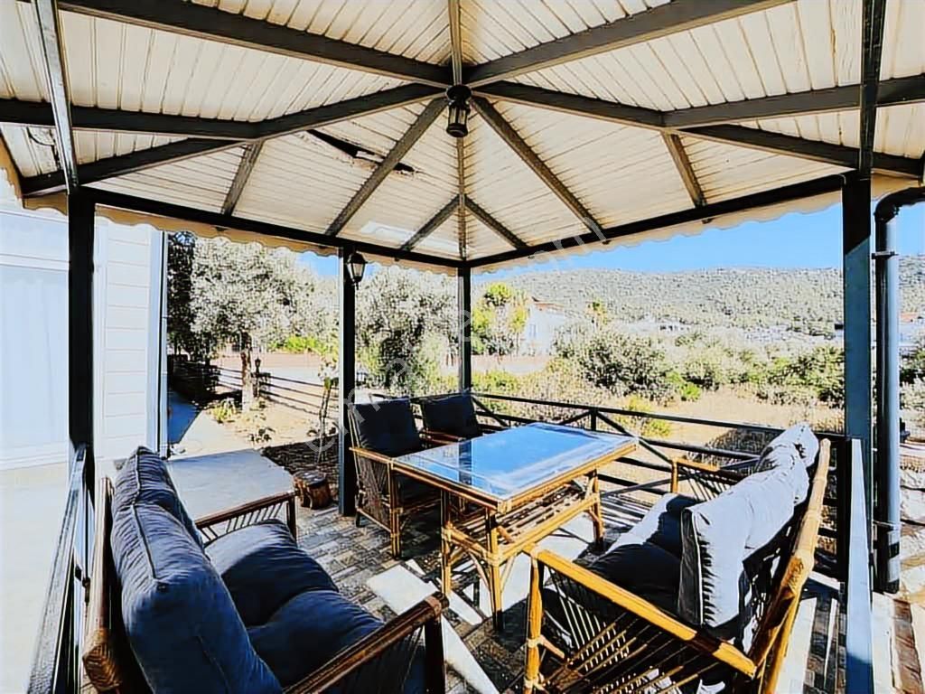 Akbük Merkezde Müstakil Yaşam Alanı 3+1 Yazlık - Görsel 20