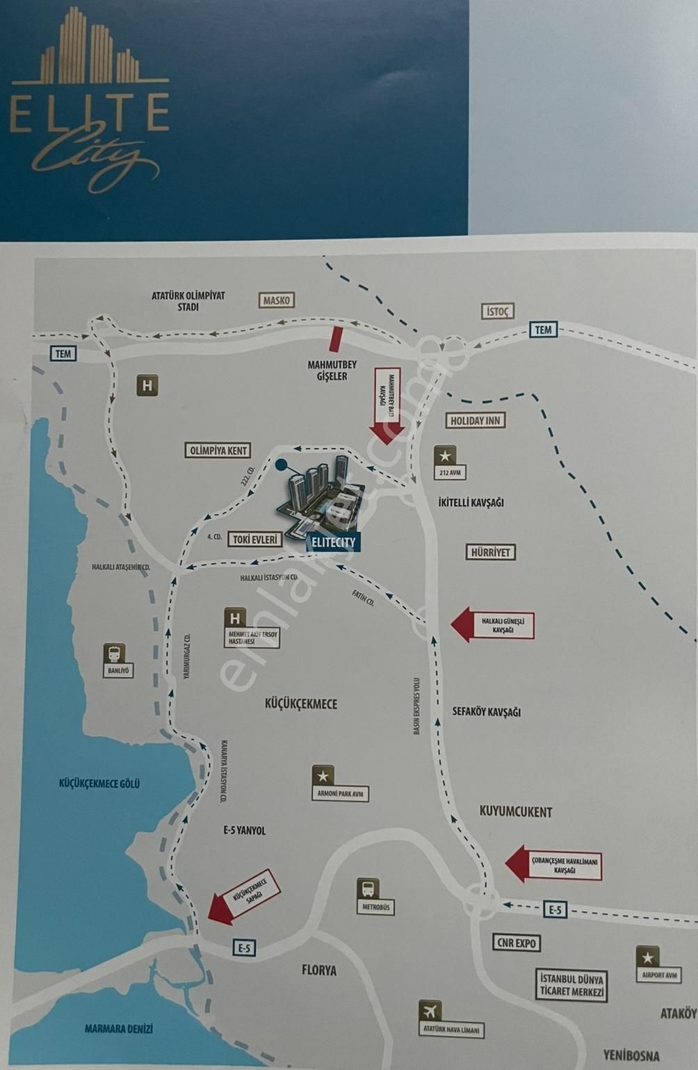 Atakentin Tek Ödüllü Sitesi Elıte Cıty'de 3+1 Daire - Görsel 35