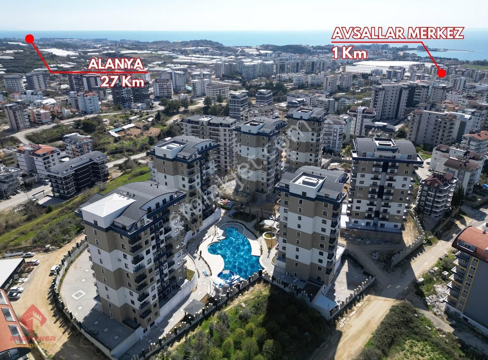 Alanya Avsallar'da Aktiviteli Site İçerisinde 1+1 Satılık Daire - Görsel 29