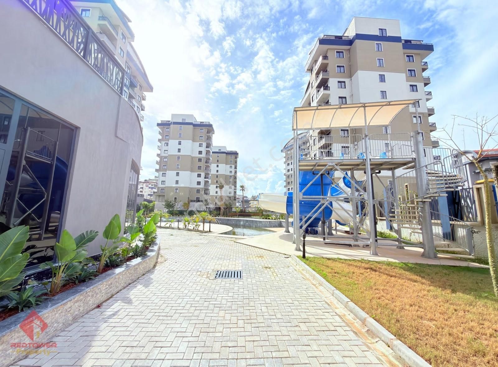 Alanya Avsallar'da Aktiviteli Site İçerisinde 1+1 Satılık Daire - Görsel 9