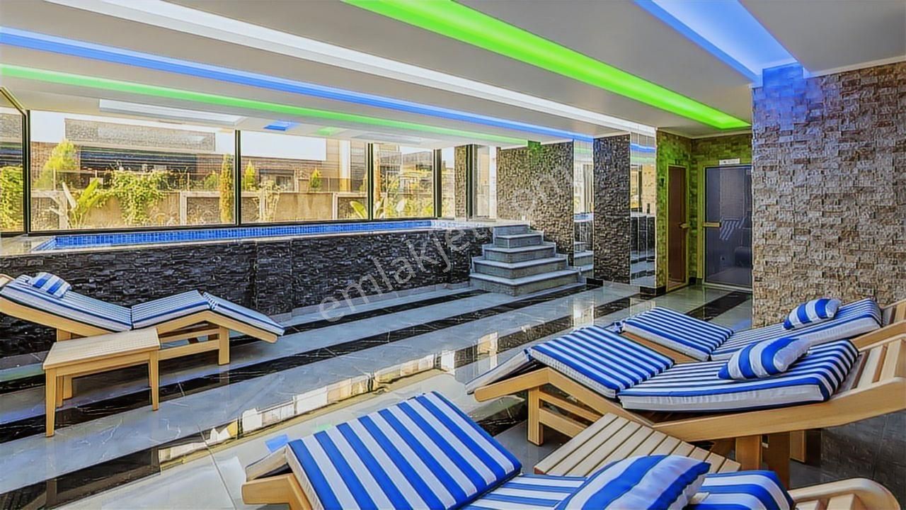 Oba Royal Gardenda Lüks 2+1 Full Aktiviteli Lüks Eşyalı - Görsel 21