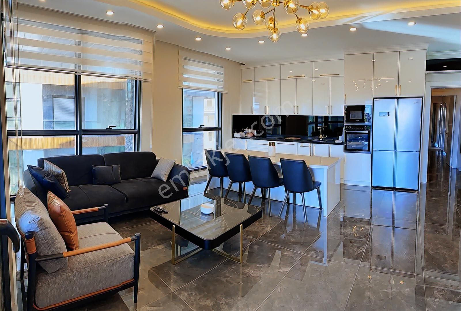 Oba Royal Gardenda Lüks 2+1 Full Aktiviteli Lüks Eşyalı - Görsel 2