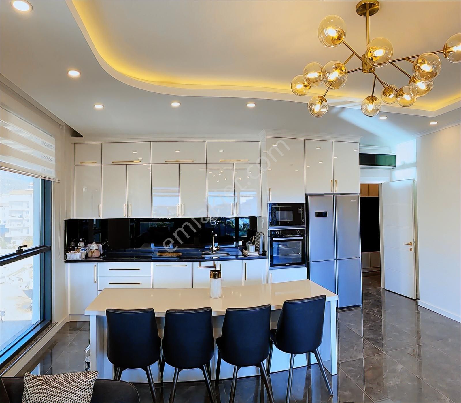 Oba Royal Gardenda Lüks 2+1 Full Aktiviteli Lüks Eşyalı - Görsel 26