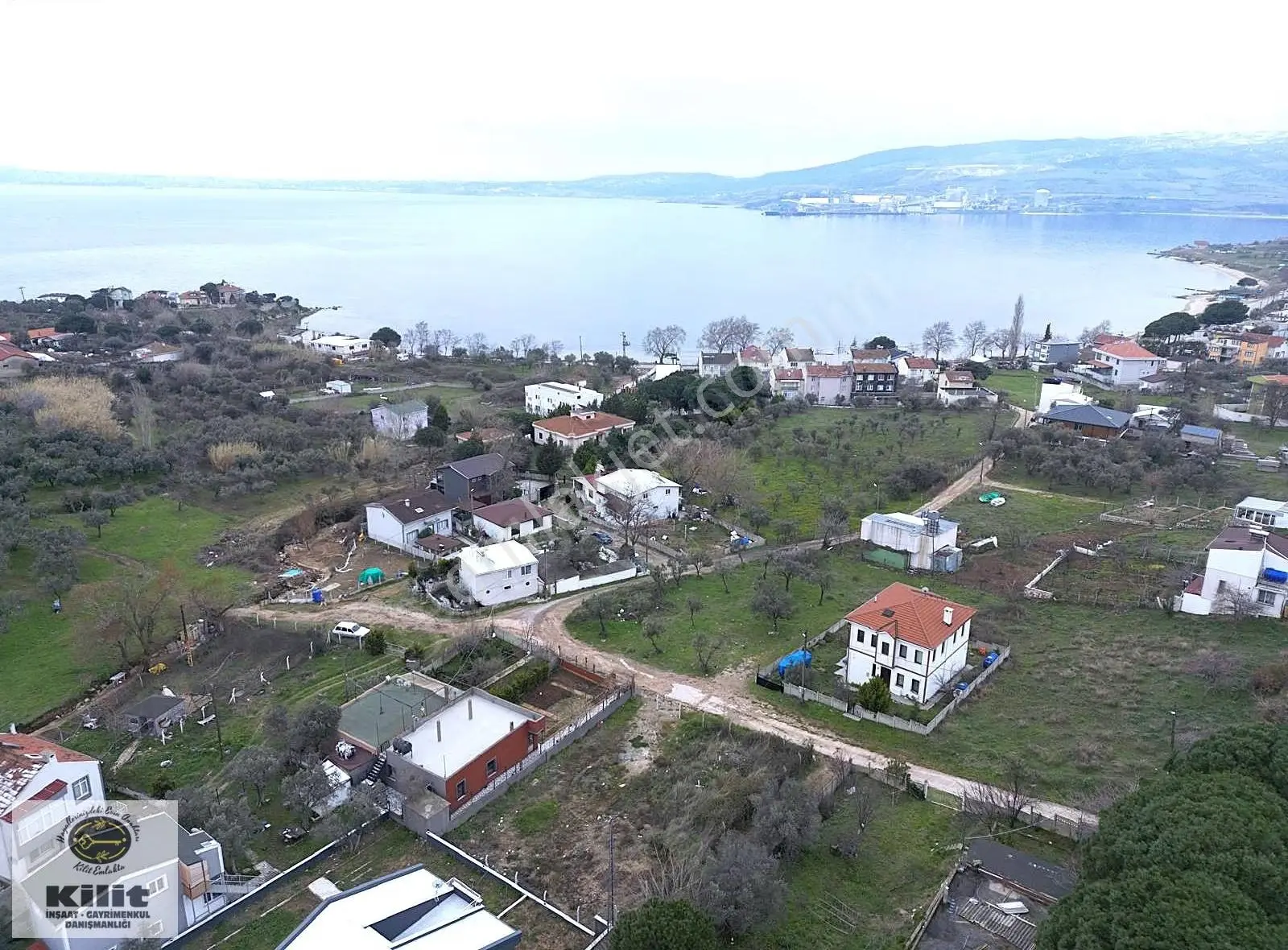 Erdek-tatlısu-hamamlı'da 7 Dönüm İmarlı Deniz Manzaralı Arsa
