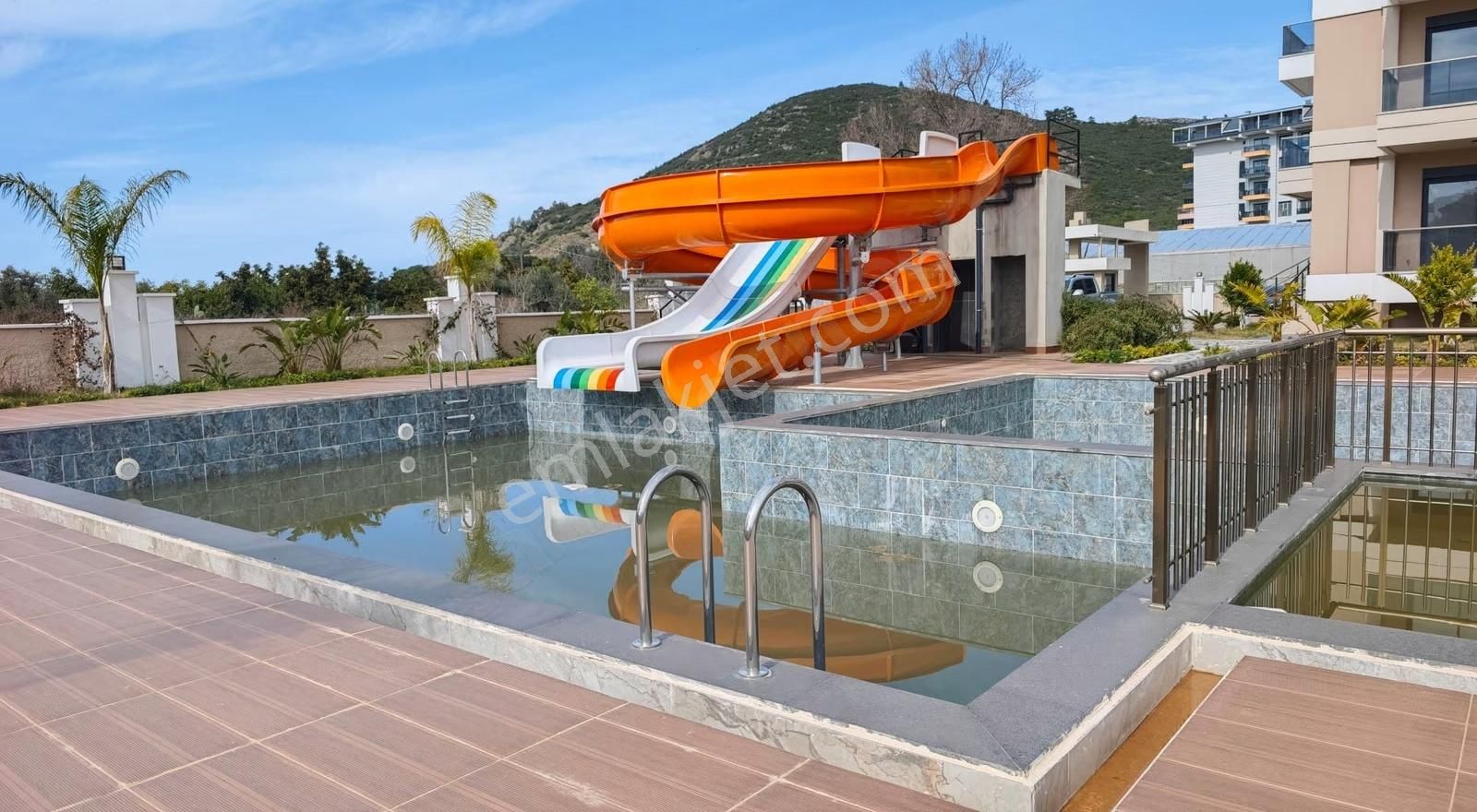 Pazarcı Mahallesi Ses Marine Kiralık Eşyasız 1+1 Daire - Görsel 20