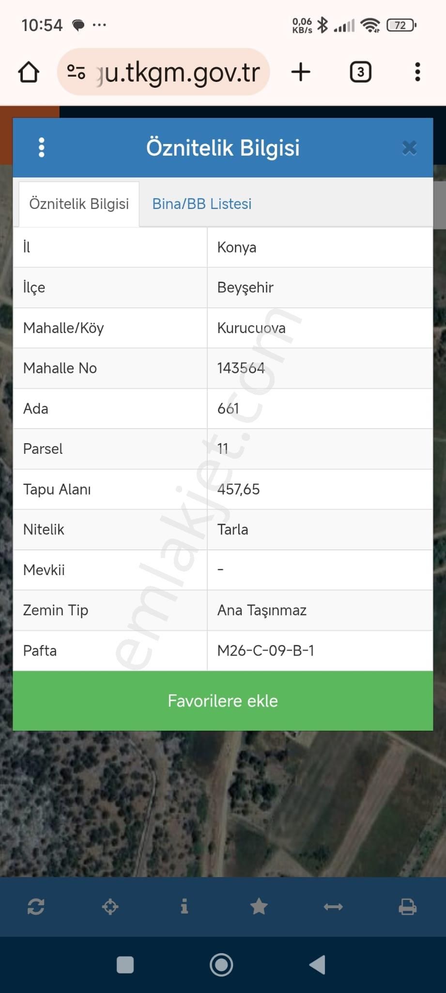Satılık Tarlalar –konya/ Beyşehir / Kurucuova Mahallesi - Görsel 14