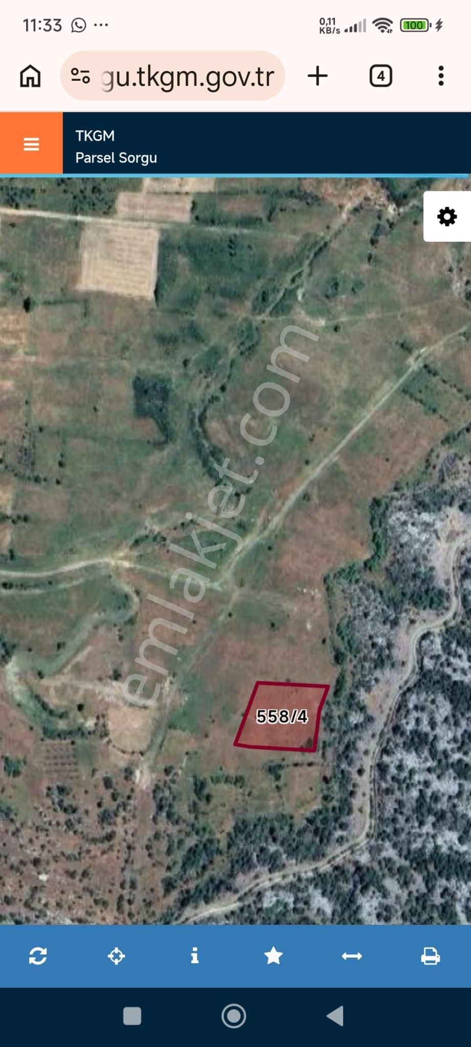 Satılık Tarlalar –konya/ Beyşehir / Kurucuova Mahallesi