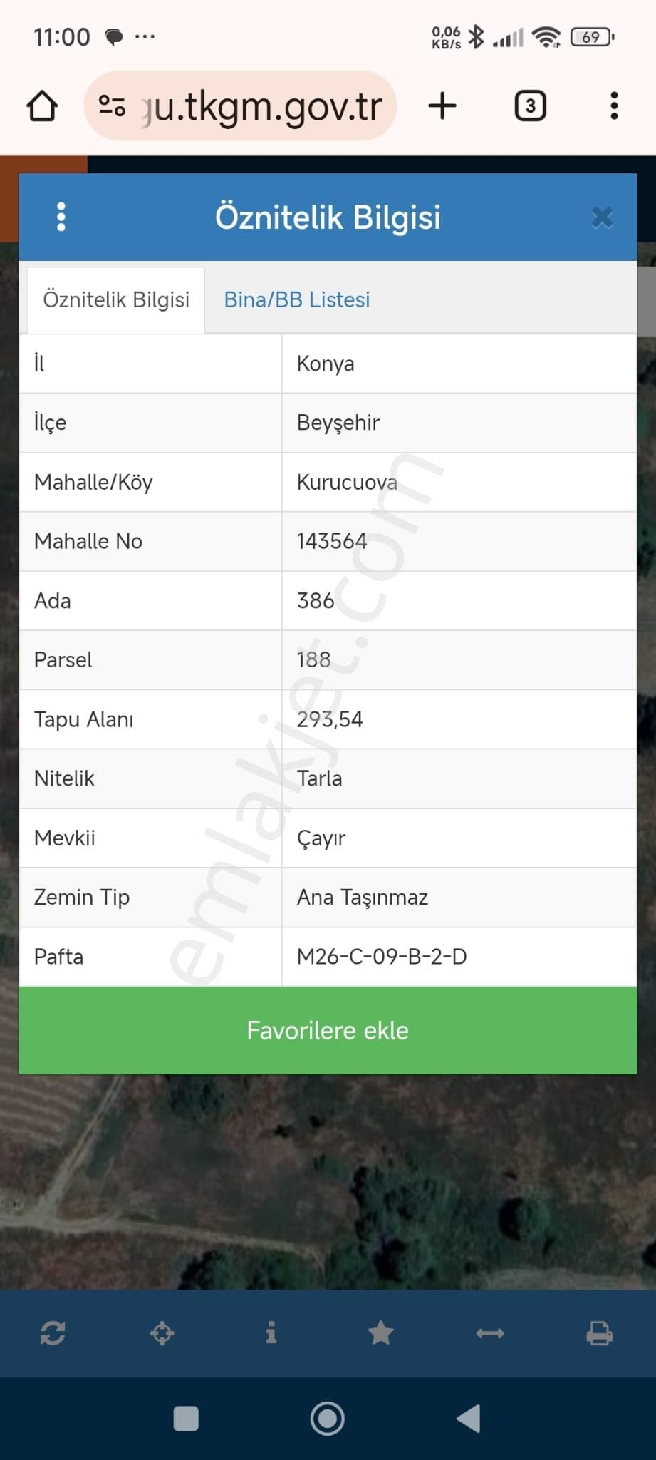Satılık Tarlalar –konya/ Beyşehir / Kurucuova Mahallesi - Görsel 10