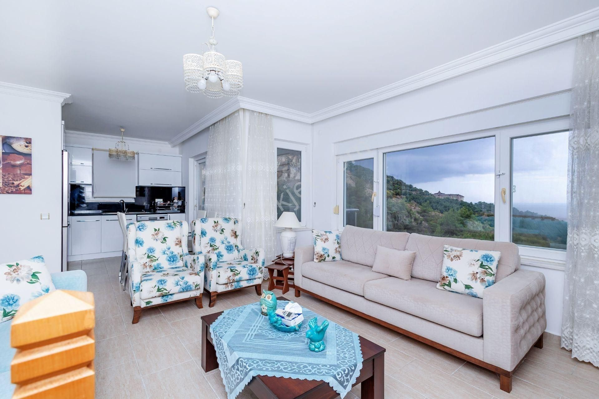 Alanya / Kargıcak | Full Deniz Manzaralı | 3+2 Dubleks Satılık Daire - Görsel 7