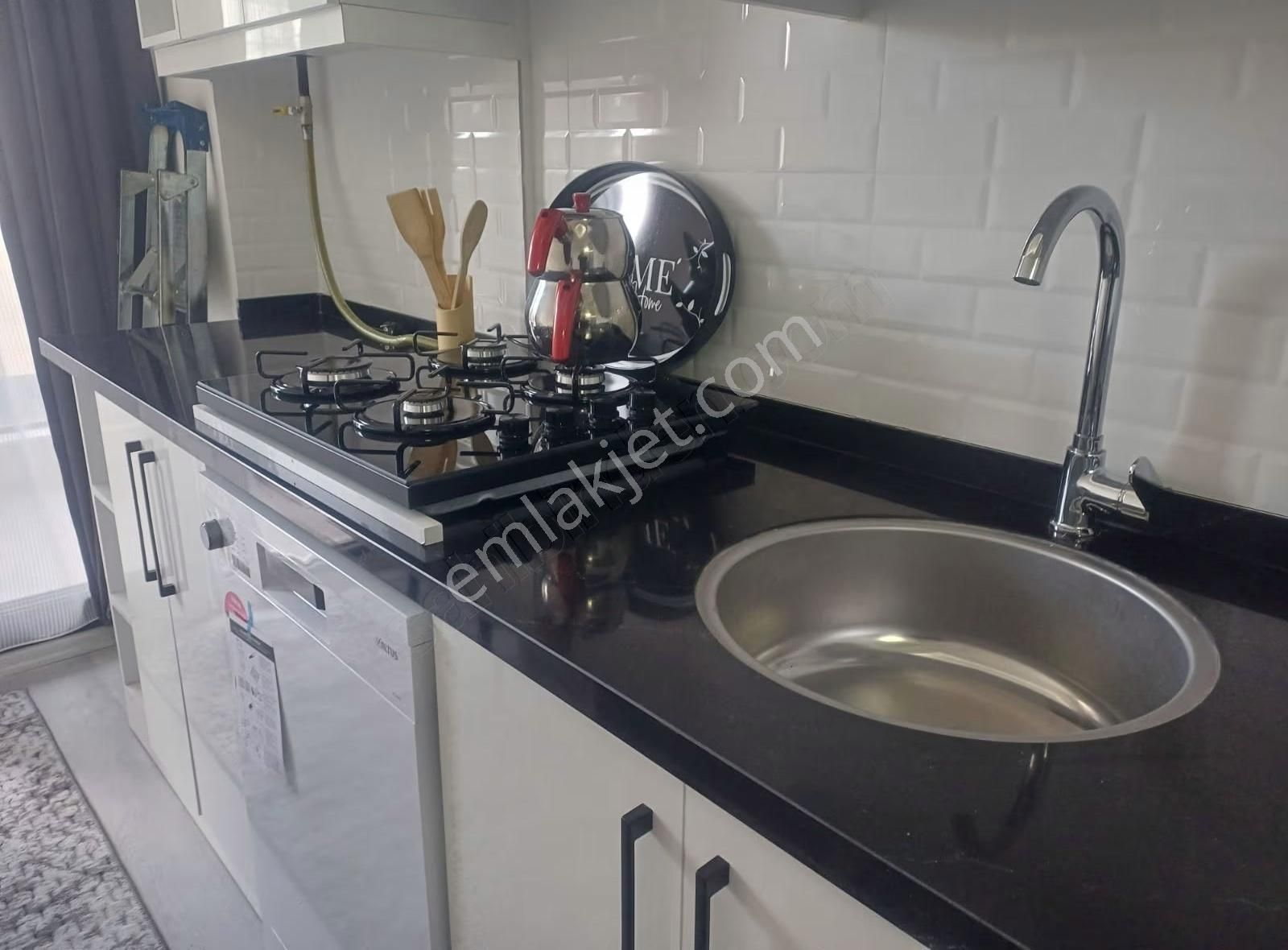 Rc//asem Life Rezidansda Sıfır Full Eşyalı Arakat Balkonlu Daire - Görsel 2