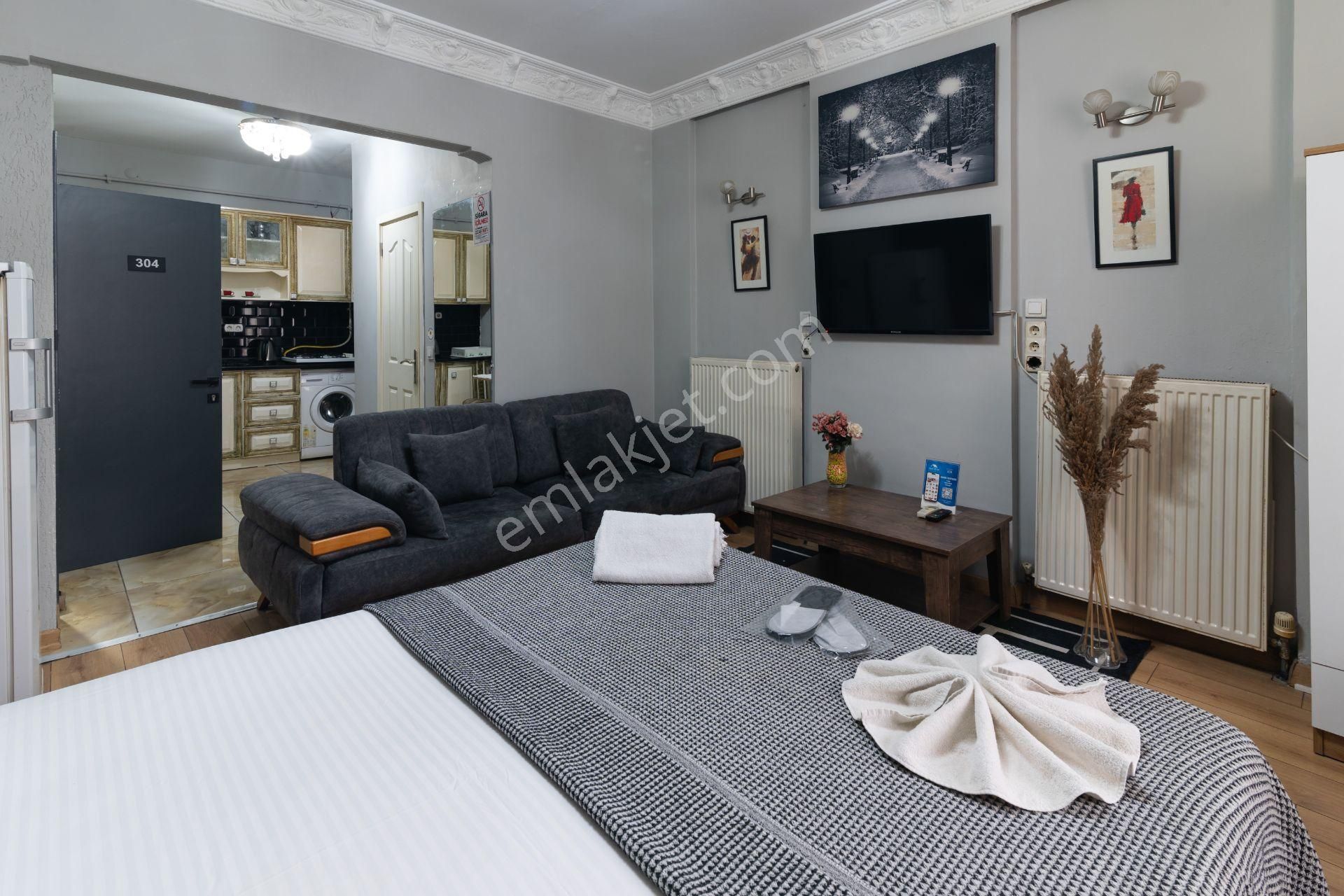 Şişli,osmanbey Metro Dibinde Temiz Eşyalı Günlük Kiralık Daireler - Görsel 9