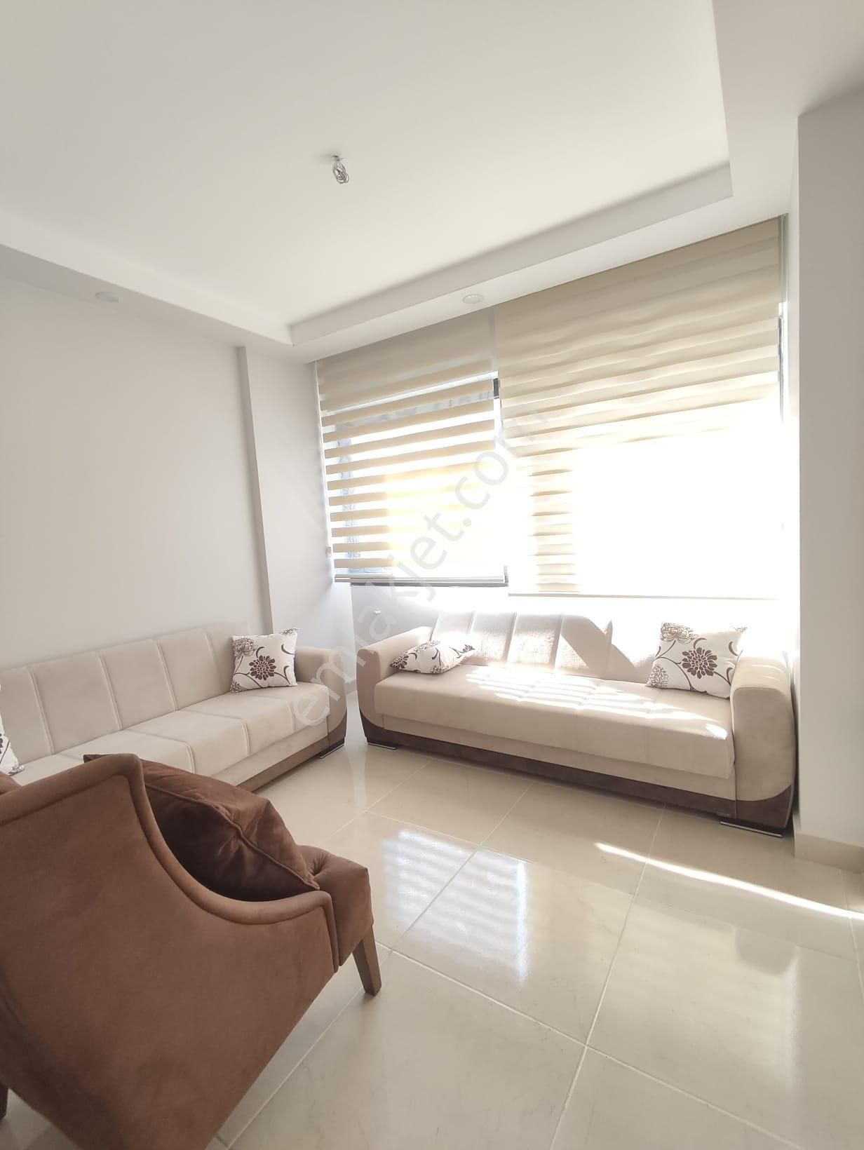 Erdemli Çeşmeli Mah.de Deniz Manzaralı & Aqua Parklı & Spor Salonlu & Full Eşyalı 2+1 Daire - Görsel 18