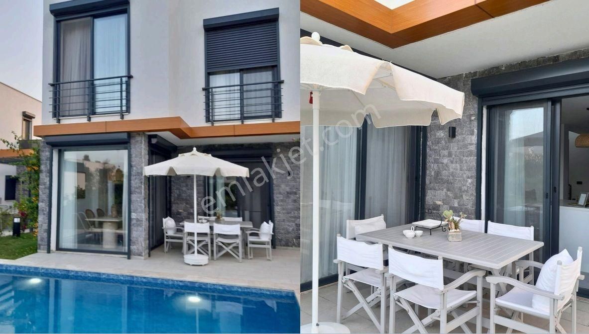 Bodrum Türkbükü Denize 300 M Havuzlu Müstakil Eşyalı 3+1 Villa - Görsel 4