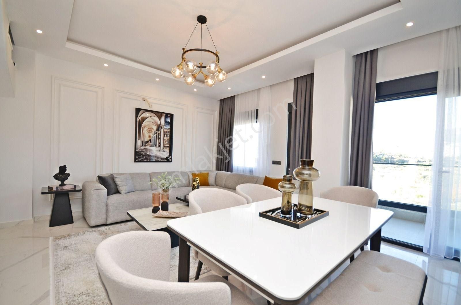 Alanya Kestel Sıfır Full Lüks Eşyalı 2+1 Dubleks Satılık Daire - Görsel 4