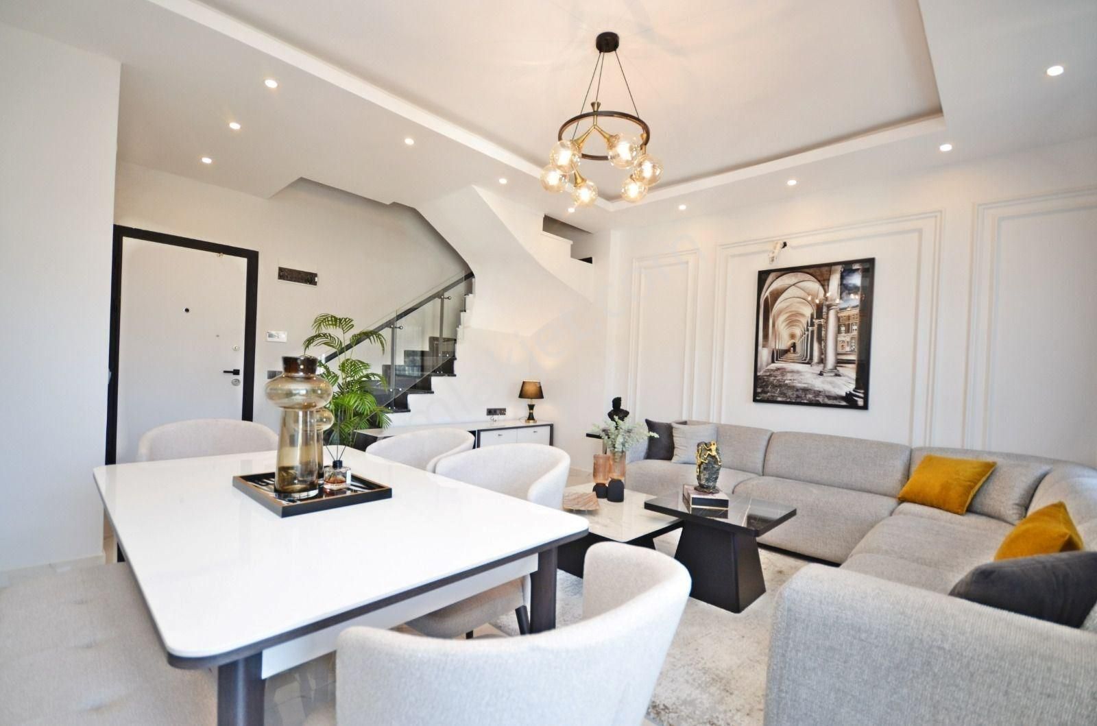 Alanya Kestel Sıfır Full Lüks Eşyalı 2+1 Dubleks Satılık Daire - Görsel 6