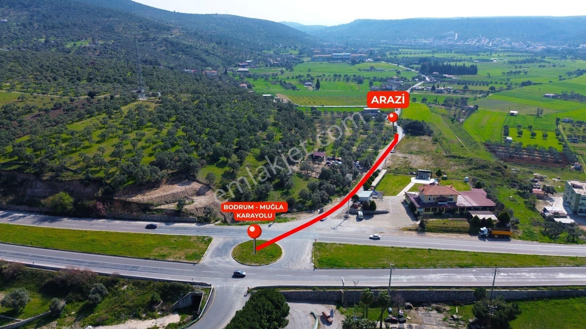 Milas Beçin’de Yola Cepheli 3.220 M² Satılık Tarla - Görsel 2