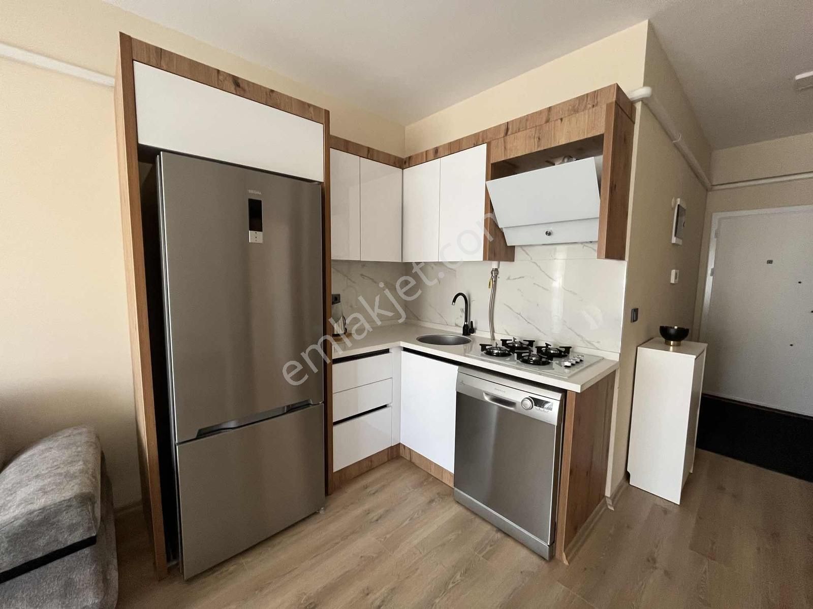 Seyrek Merkezde 1+1 Sıfır Eşyalı Kiralık Daire - Görsel 16