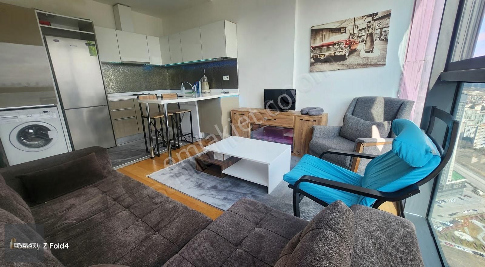 Elmar Towers Full Eşyalı Kiralık 1+1/enbatı A.ş. - Görsel 13