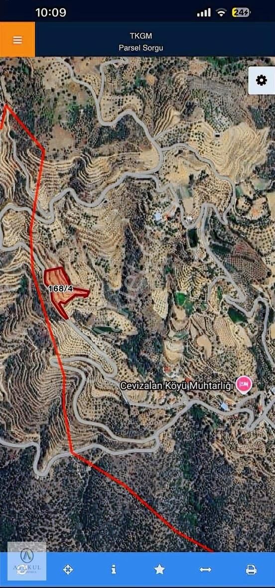 Atakul Gayrimenkul-cevizalan'da 5818m2 Köy İçi Satılık Tarla - Görsel 6