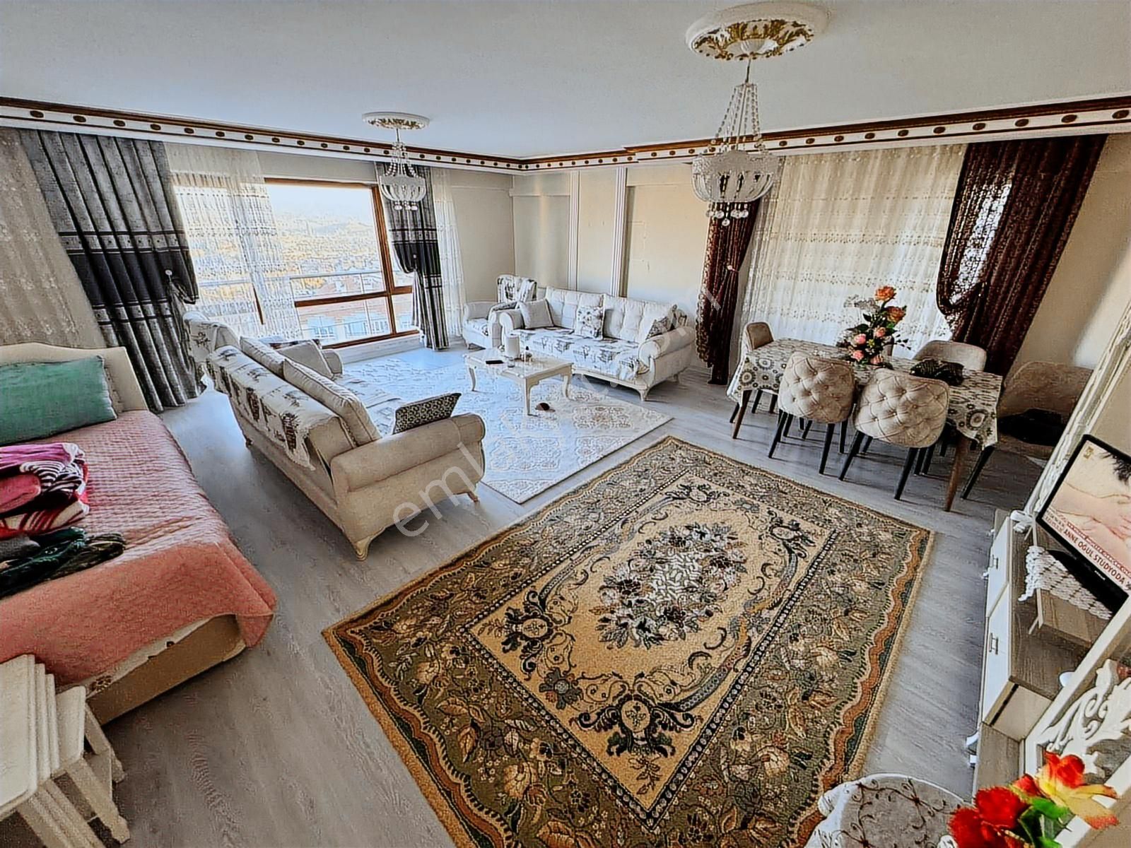 Ankara Manzaralı Kapalı Teras Ultra Lüx Geniş M2 5+1 Dublex - Görsel 10