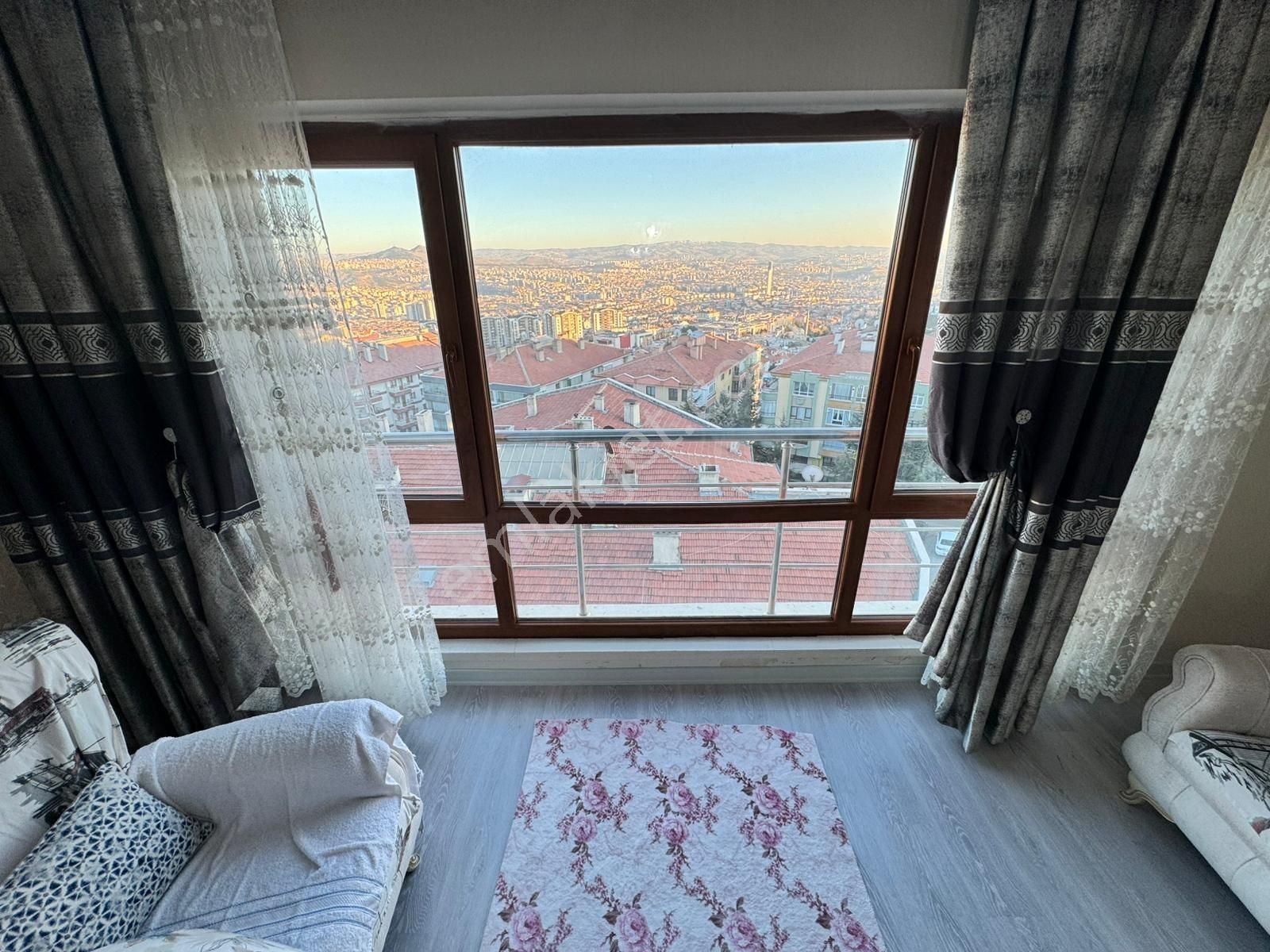 Ankara Manzaralı Kapalı Teras Ultra Lüx Geniş M2 5+1 Dublex - Görsel 24