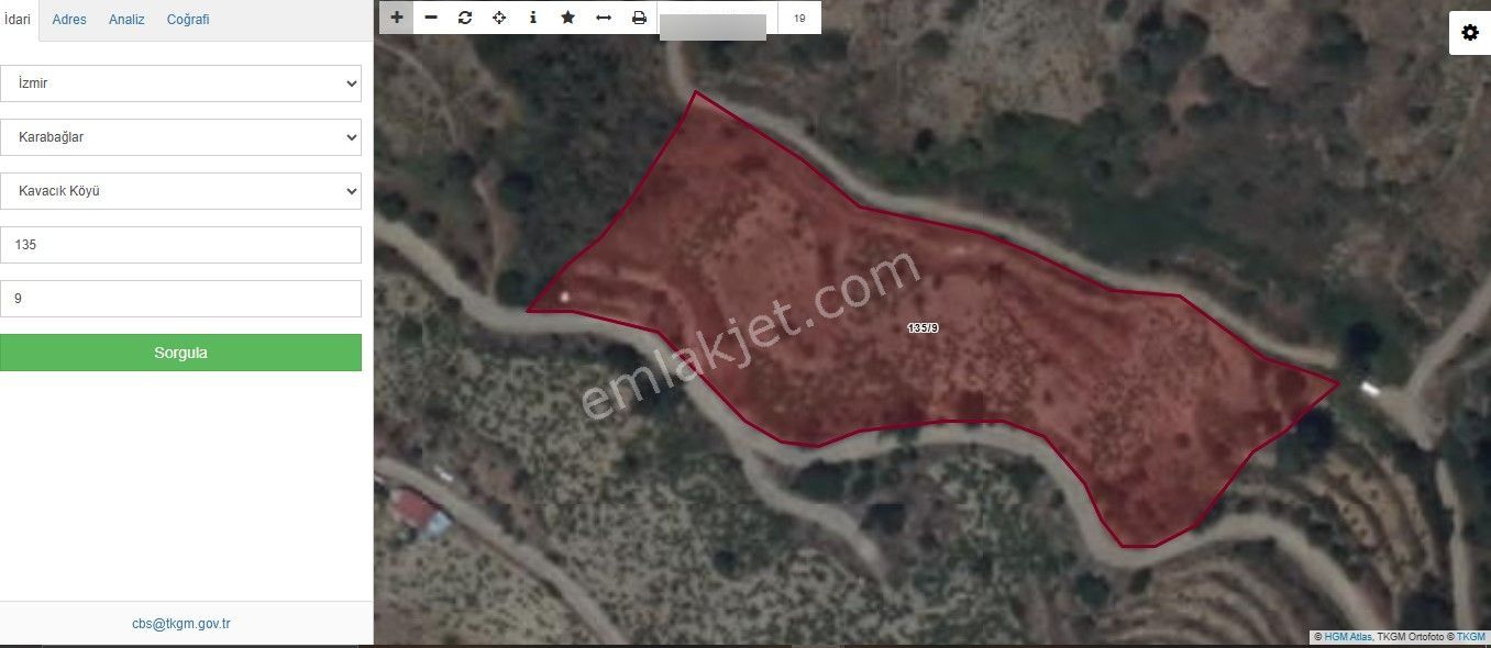 İzmir Karabağlar Kavacık Köyü'nde Satılık 6.754 M2 Bağ/bahçe - Görsel 21