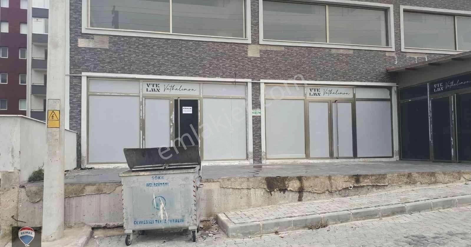 Söke'de 220 M2 Kullanım Alanı Olan Bacalı İşyeri