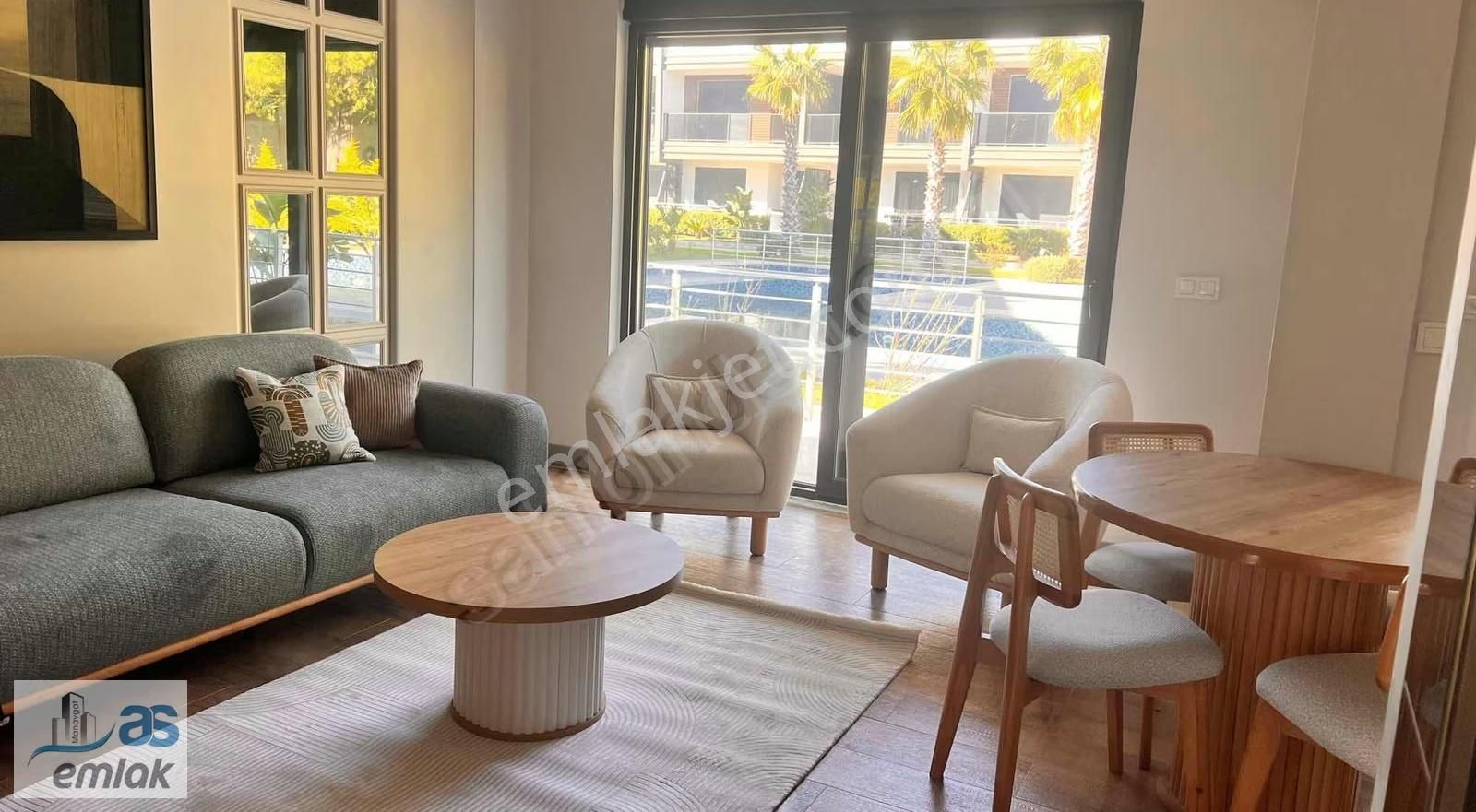 Side La-marın Sitesinde 1+1 Lüks Eşyalı Daire